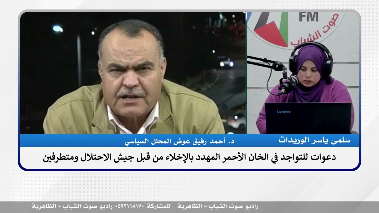 الملف السياسي – دعوات للتواجد في الخان الأحمر المهدد بالإخلاء من قبل جيش الاحتلال ومتطرفين