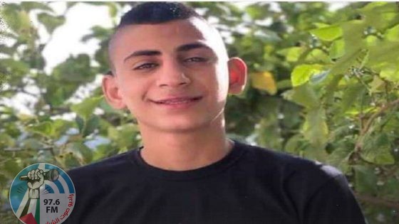 استشهاد الطفل عمر خمور متأثراً بإصابته برصاص الاحتلال في مخيم الدهيشة
