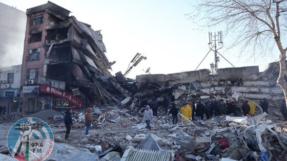 ارتفاع حصيلة ضحايا الزلزال في سوريا وتركيا إلى 11200