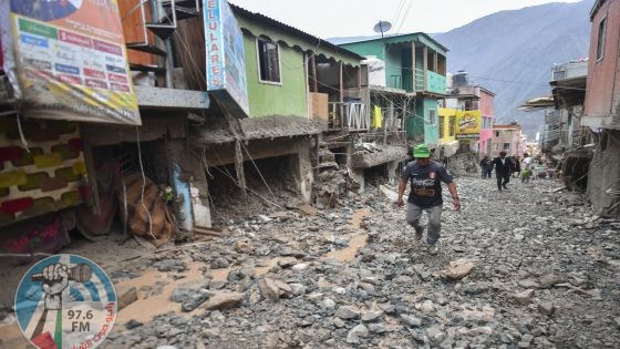 18 قتيلا و20 مفقودا في حوادث انزلاق للتربة في البيرو