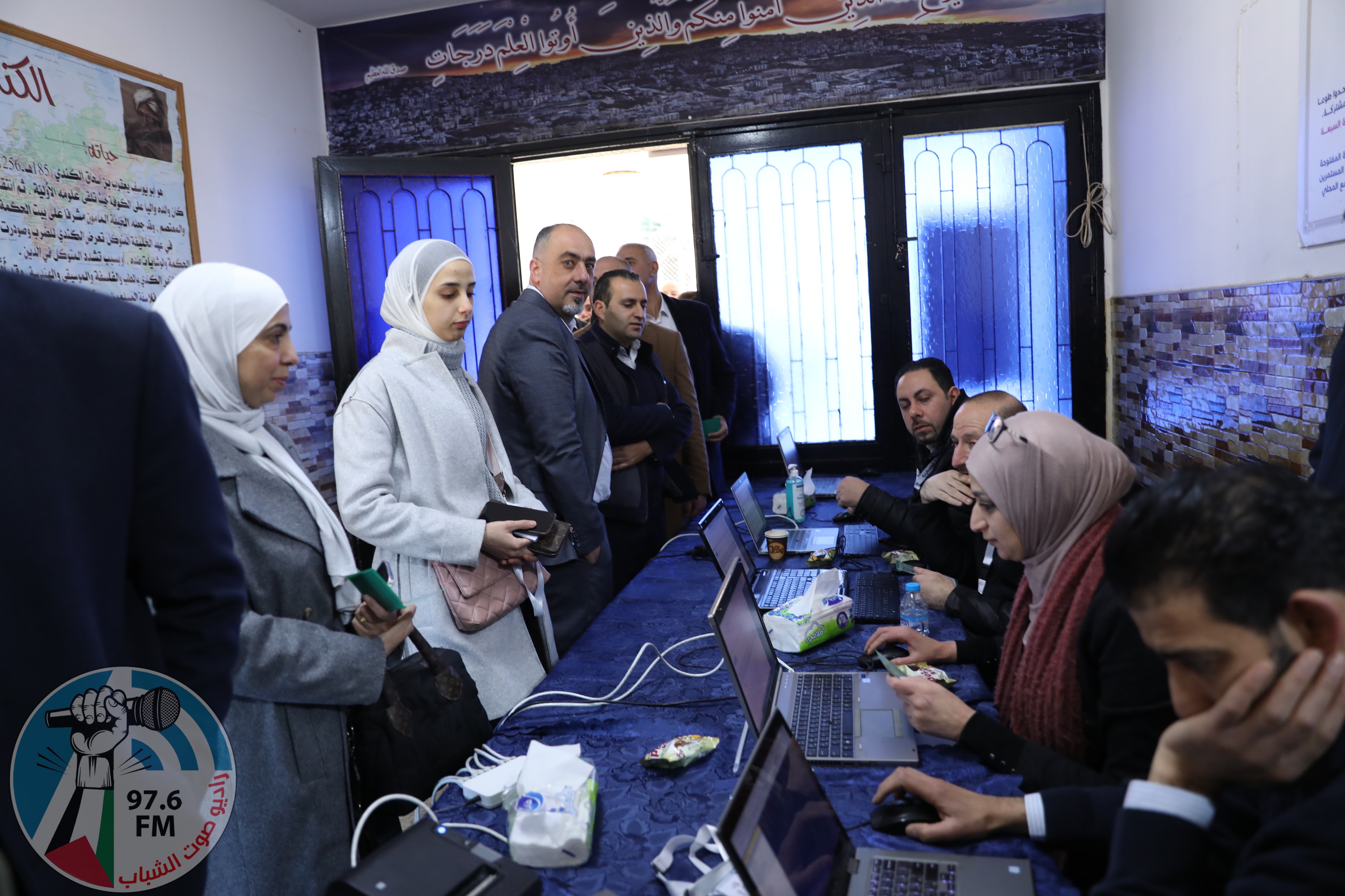 إنطلاق عملية اقتراع انتخابات غرفة تجارة وصناعة محافظة نابلس