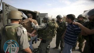 الاحتلال يعتقل خمسة مواطنين من نابلس
