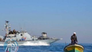 بحرية الاحتلال تهاجم الصيادين في بحر مدينة غزة