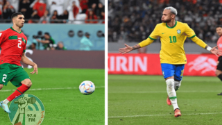 منتخب المغرب مع البرازيل