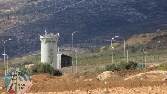قوات الاحتلال تنصب برجا عسكريا جنوب شرق بيت لحم