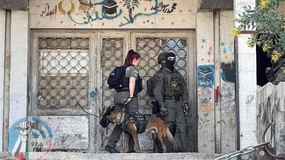 الاحتلال يقتحم حي الشيخ جراح ويفتش منازل