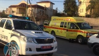 إصابة شاب برصاص الشرطة الإسرائيلية واعتقاله في مدينة الرملة