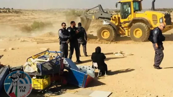 السلطات الإسرائيلية تهدم العراقيب في النقب للمرة 215