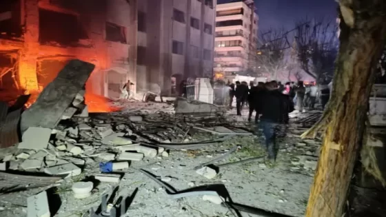 قصف اسرائيلي على دمشق