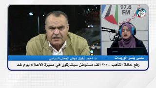 الملف السياسي : رفع حالة التأهب…200 ألف مستوطن سيشاركون في مسيرة الاعلام يوم غد