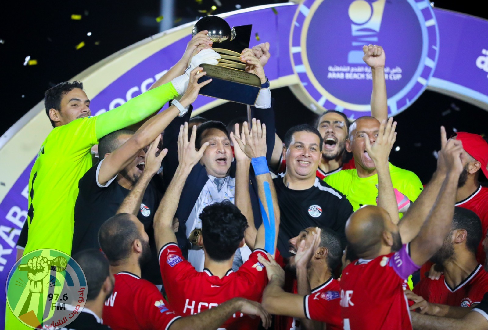 تتويج المنتخب المصري لكرة القدم الشاطئية