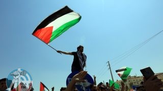 رفع العلم الفلسطيني