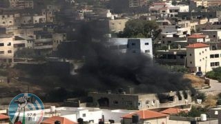 الاحتلال يقصف عمارة سكنية في مخيم جنين ويستهدف مستشفى ابن سينا