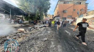 صابات وأضرار بالبنية التحتية وممتلكات المواطنين خلال عدوان الاحتلال على مخيم نور شمس