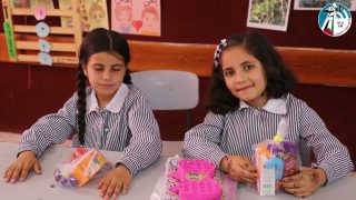 شبل و زهرة من مدرسة خولة بنت الازور في مدينة الظاهرية