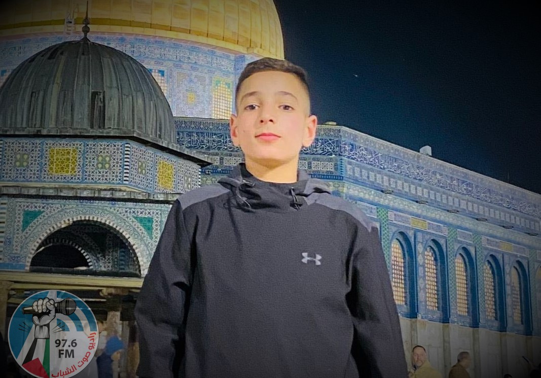 الشهيد الطفل فارس شرحبيل أبو سمرة (14 عاما)