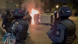 حرائق في فرنسا خلال الاضطرابات