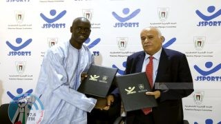 توقيع اتفاقية مع شركة سنغالية لرعاية ملابس البعثات الرياضية الفلسطينية