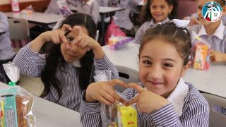 شبل و زهرة من مدرسة خولة بنت الازور في مدينة الظاهرية