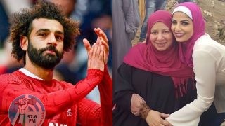 الفنانة عبلة كامل واللاعب محمد صلاح