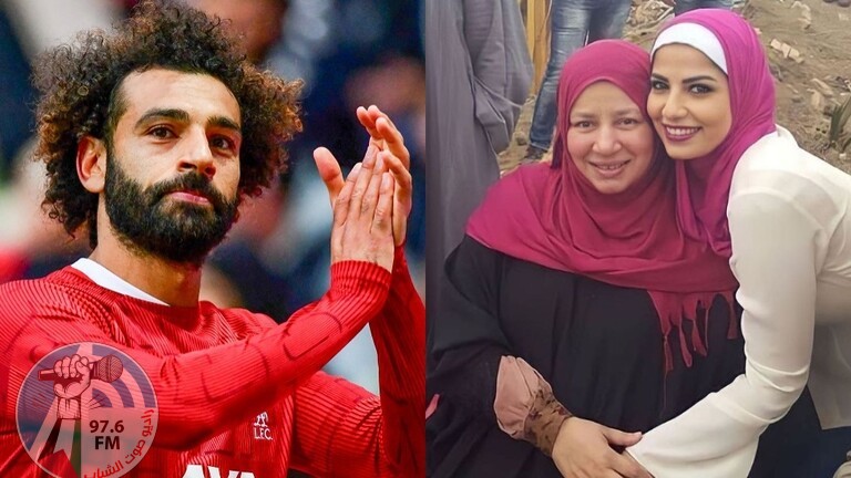 الفنانة عبلة كامل واللاعب محمد صلاح