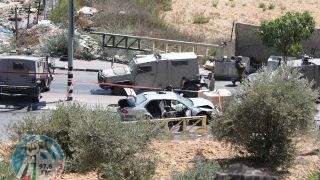 إصابة مواطن برصاص الاحتلال جنوب مدينة الخليل