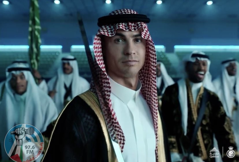 رونالدو يرتدي "البشت" في احتفال النصر باليوم الوطني السعودي