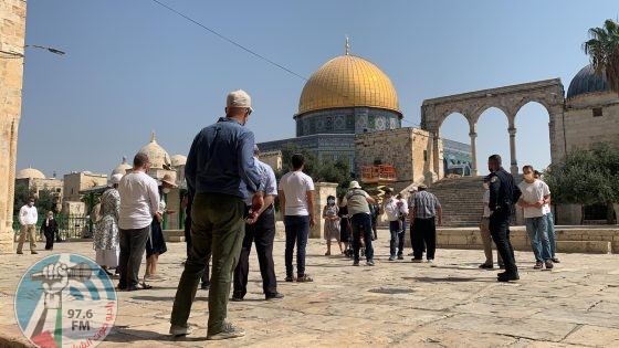 المتطرف يهودا غليك يقود اقتحام المستوطنين للمسجد الأقصى