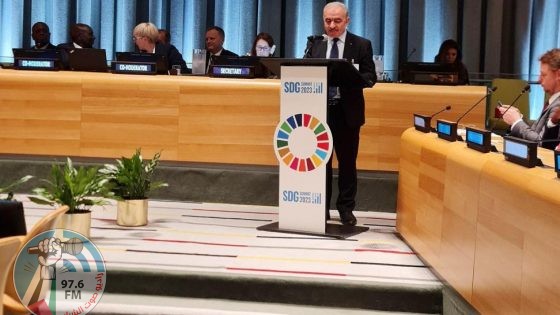 رئيس الوزراء في خطابه في قمة أهداف التنمية المستدامة، في مقر الأمم المتحدة في نيويورك