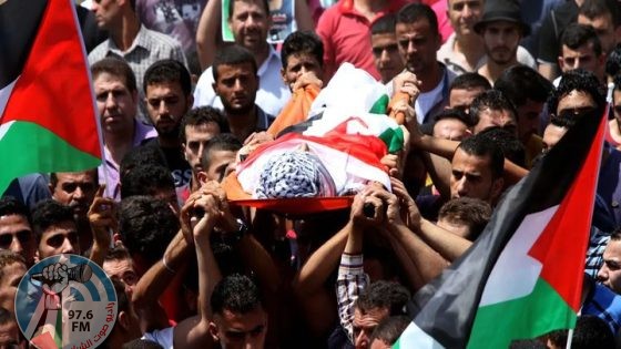 تشييع جثمان الشهيد رامي حسان في ضاحية ارتاح جنوب طولكرم