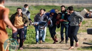 استشهاد شابين وإصابة آخرين برصاص قوات الاحتلال شرق مخيم البريج