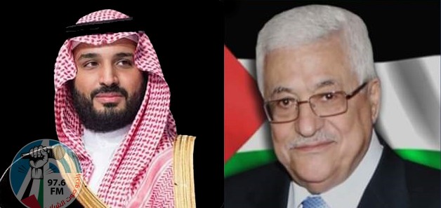 الرئيس يؤكد لولي العهد السعودي دعم دولة فلسطين الكامل لاستضافة المملكة كأس العالم 2034