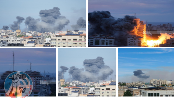 مشاهد من العدوان على قطاع غزة