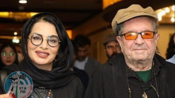المخرج السينمائي الشهير داريوش مهرجوي وزوجته وحيده محمدي