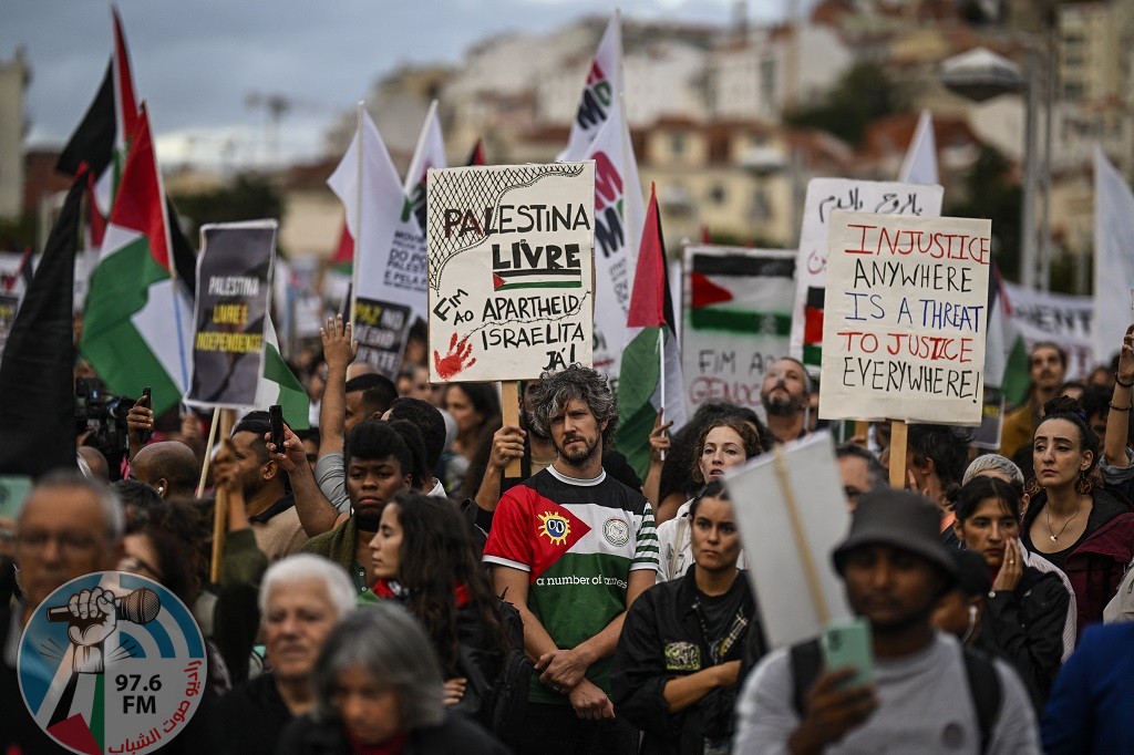تظاهرة في لشبونة