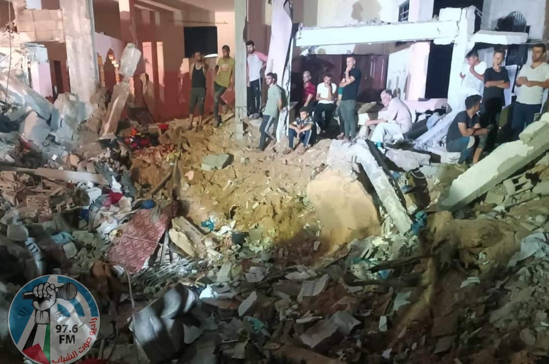 قصف على منازل المواطنين في غزة