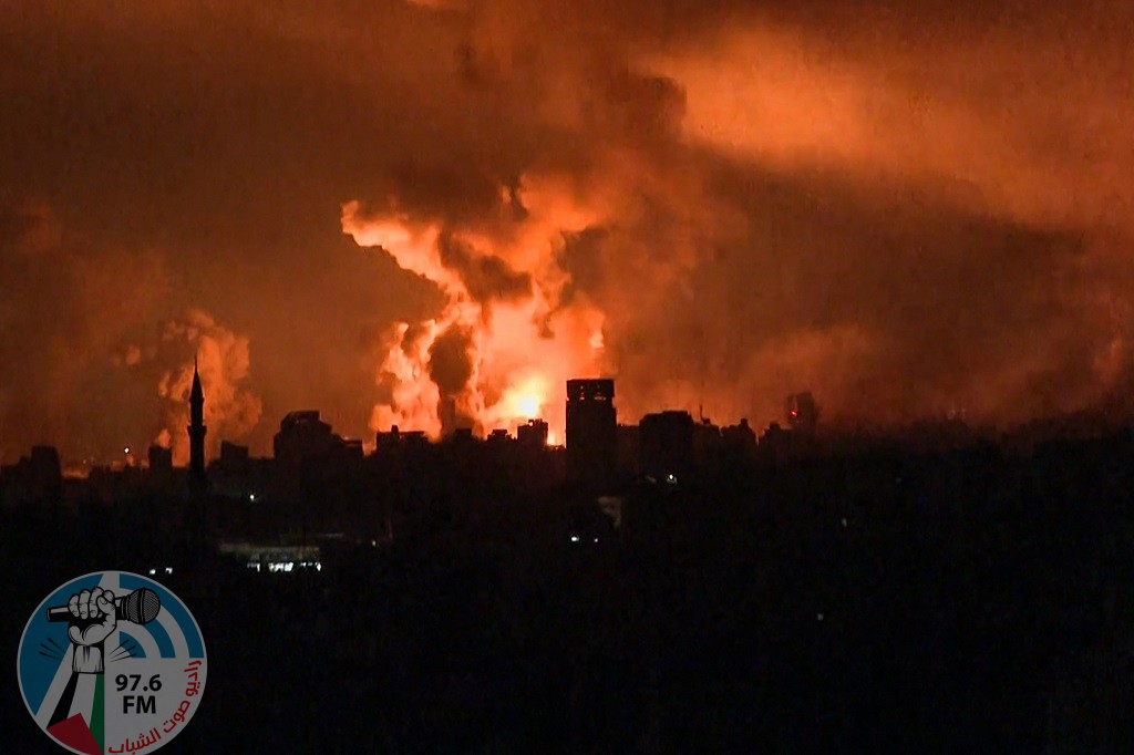 قصف عنيف وغير متوقف على قطاع غزة