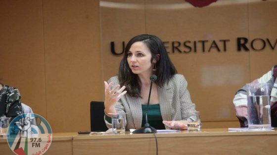 وزيرة الحقوق الاجتماعية الإسبانية بالإنابة إيوني بيلارا