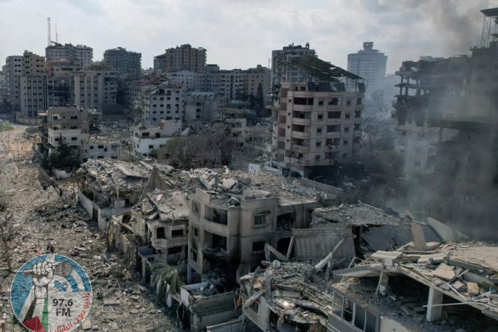 اثار العدوان الاسرائيلي على قطاع غزة
