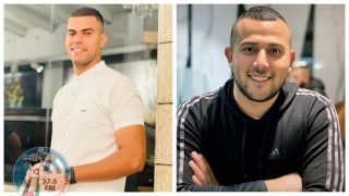 الشهيدان محمود علي حدايدة (25 عاما) وحازم محمد حصري (28 عاما)