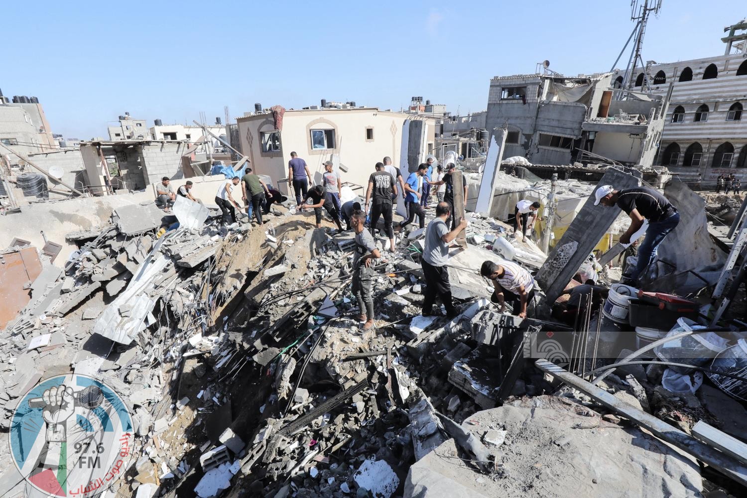 إصابات في قصف طيران الاحتلال منازل لمواطنين في جباليا وحي النصر