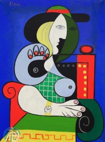 لوحة "امرأة الساعة" الشهيرة لبابلو بيكاسو