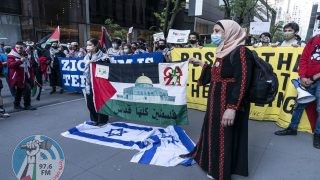 مظاهرات دعما لفلسطين