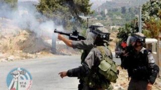 إصابة شاب برصاص الاحتلال خلال مواجهات في عبوين