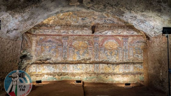 كنز نادر.. العثور على فسيفساء عمرها 1000 عام تحت روما
