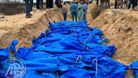 “الأورومتوسطي”يوثّق أكثر من 120 مقبرة جماعية في غزة نتيجة العدوان الإسرائيلي
