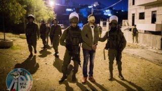 الاحتلال يعتقل 4 شبان من قلقيلية