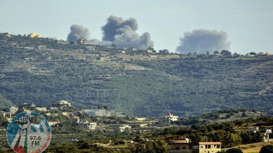 تجدد الغارات الإسرائيلية على عدد من البلدات في جنوب لبنان