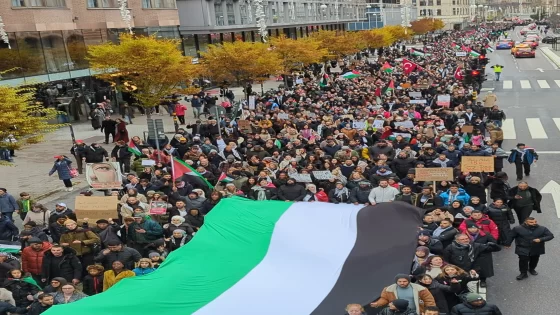 أميركا: متضامنون يتظاهرون في عدة ولايات أميركية للمطالبة بوقف العدوان على غزة