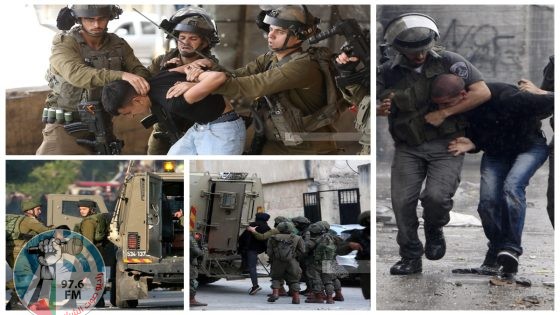 الاحتلال يعتقل 11 مواطنا من رام الله بينهم طفل وامرأة